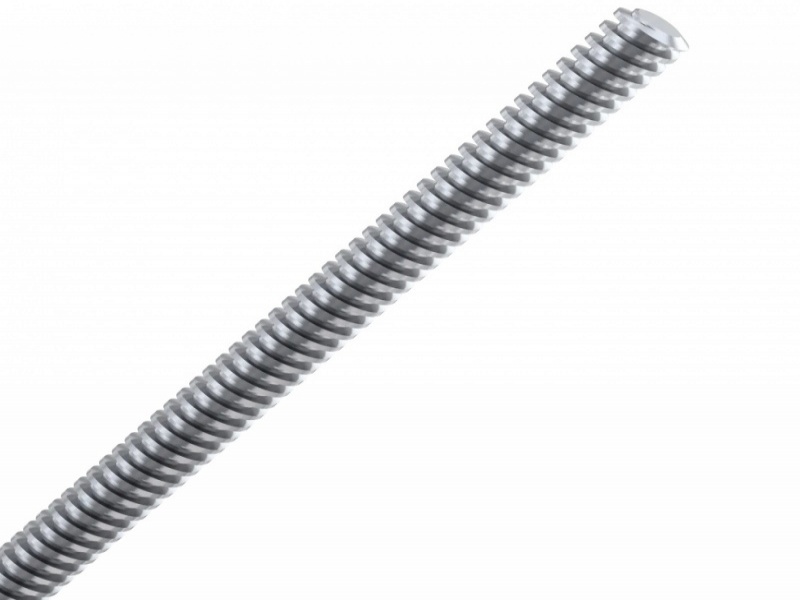 TR 10x3 KAF LH 316G Stainless Steel Trapezoidal Leadscrew